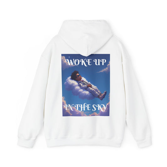 WOKE UP IN THE SKY Hooded Sweatshirt