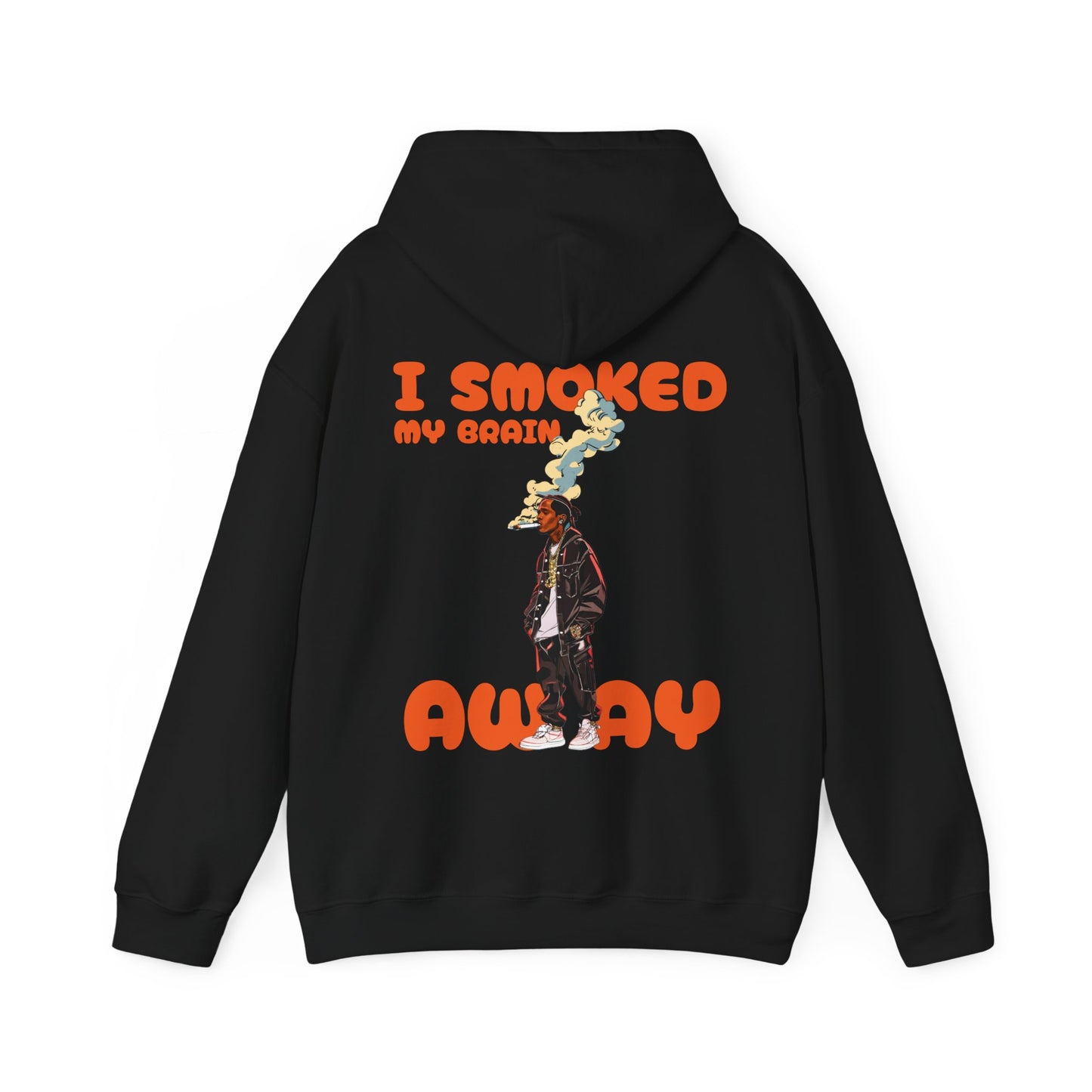 SMOKED MY BRAIN Hooded Sweatshirt