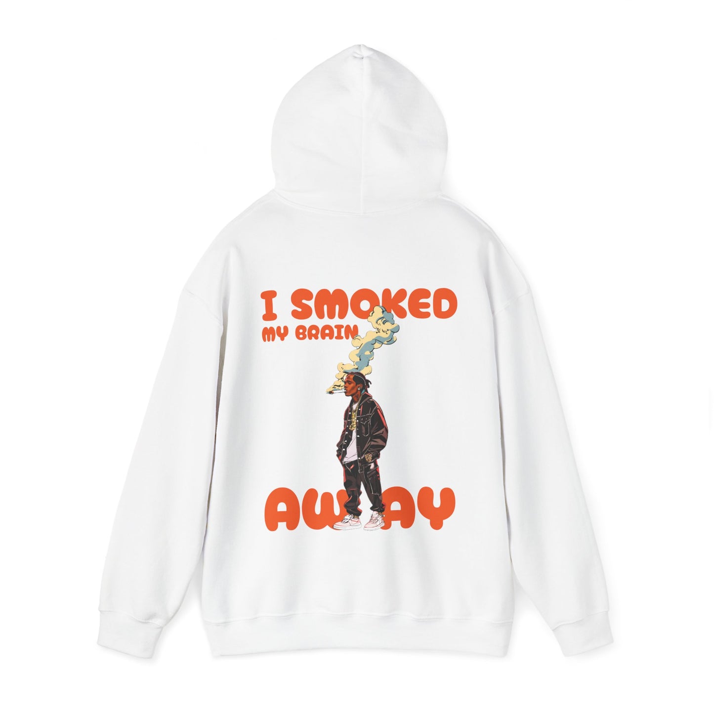 SMOKED MY BRAIN Hooded Sweatshirt