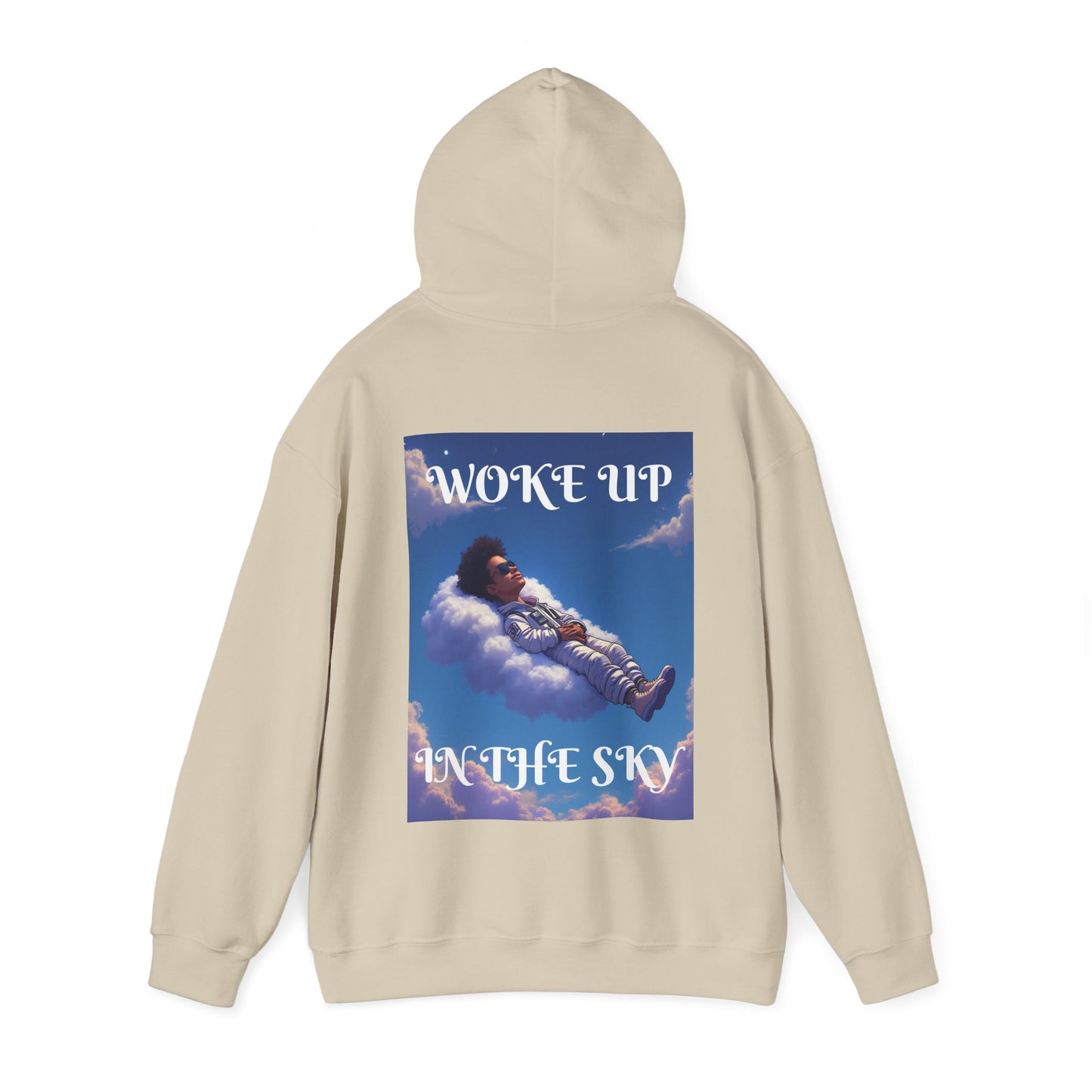 WOKE UP IN THE SKY Hooded Sweatshirt