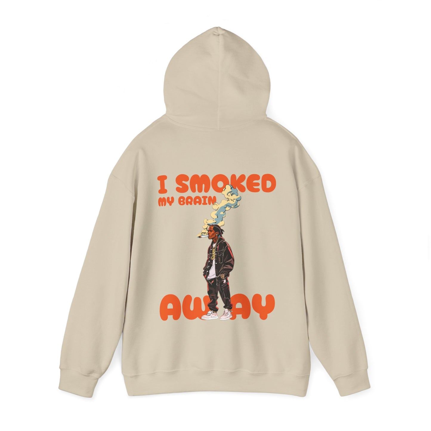 SMOKED MY BRAIN Hooded Sweatshirt